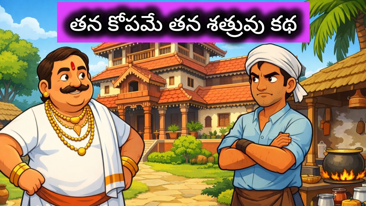 తన కోపమే తన శత్రువు | కోపం వల్ల జీవితం నాశనం అయిన ధర్మయ్య కథ | Powerful Moral Story in Telugu