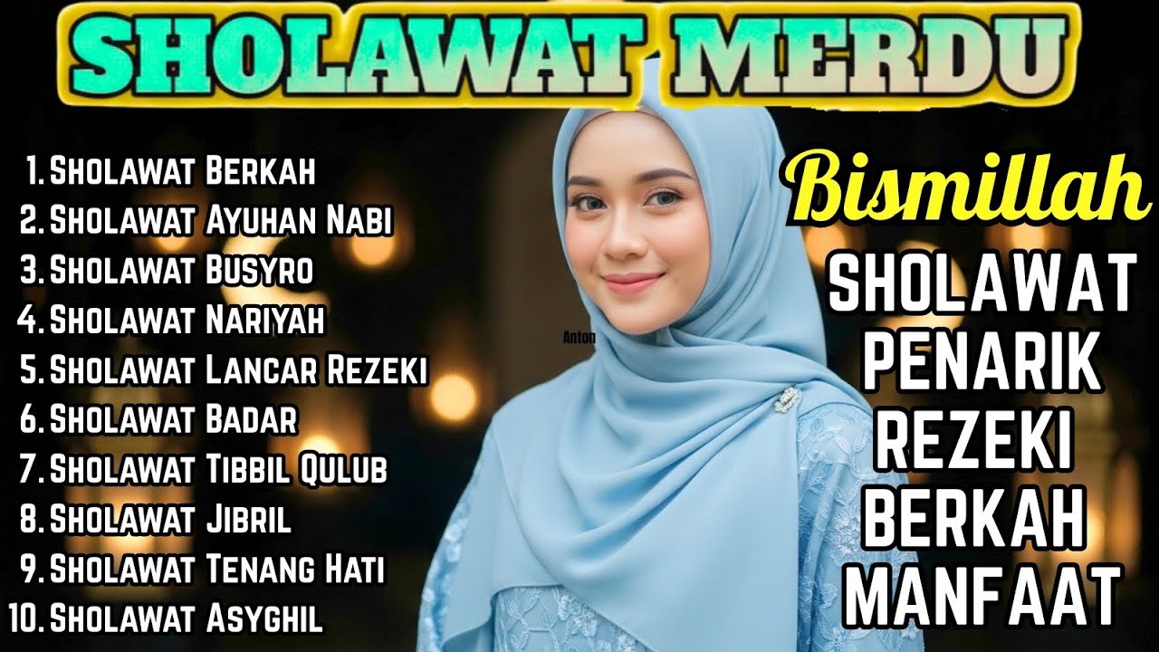 Sholawat Merdu 2026 🌙 Penyejuk Hati, Penenang Jiwa, Pembuka Rezeki