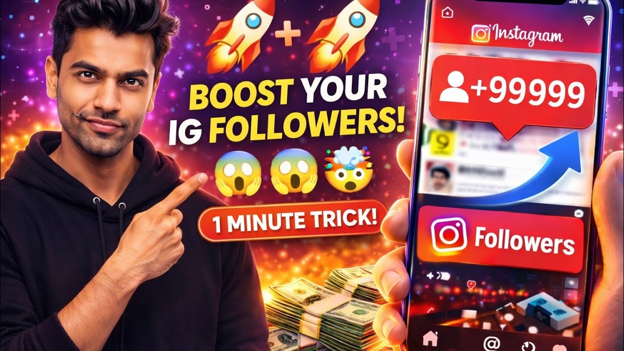 “FREE Instagram Followers Trick 2026 | 100% Working | No App Needed”
