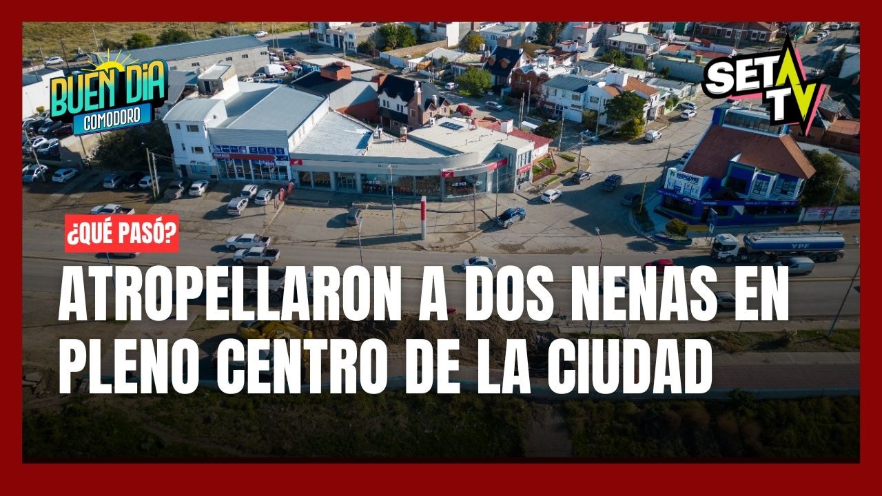ATROPELLARON A DOS NENAS EN EL CENTRO DE COMODORO / ¿Denuncian a los trapitos en la ciudad??