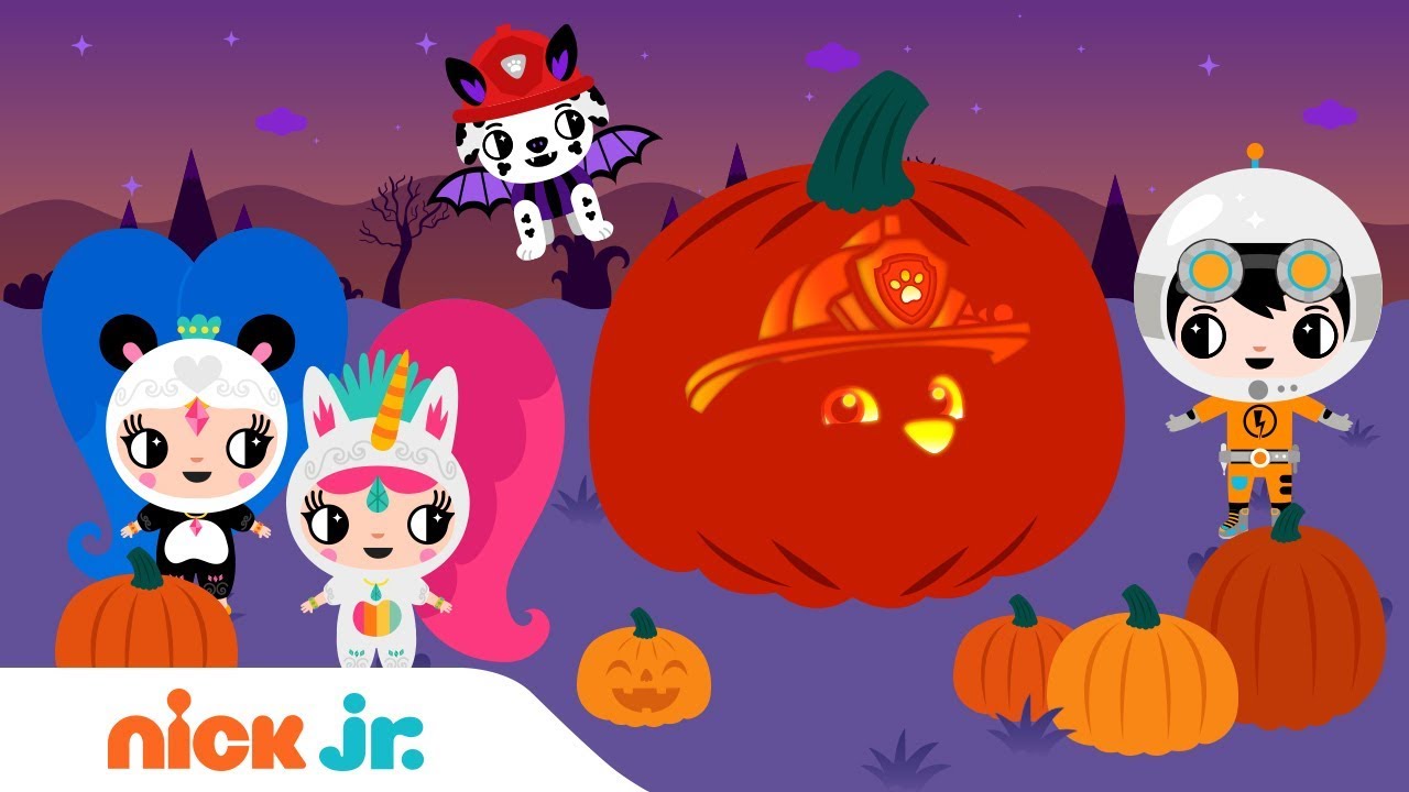 Halloween Pumpkin Pals 🎃 Carving w/ PAW Patrol, Rusty Rivets & More! | Nick Jr. Games | Nick Jr.