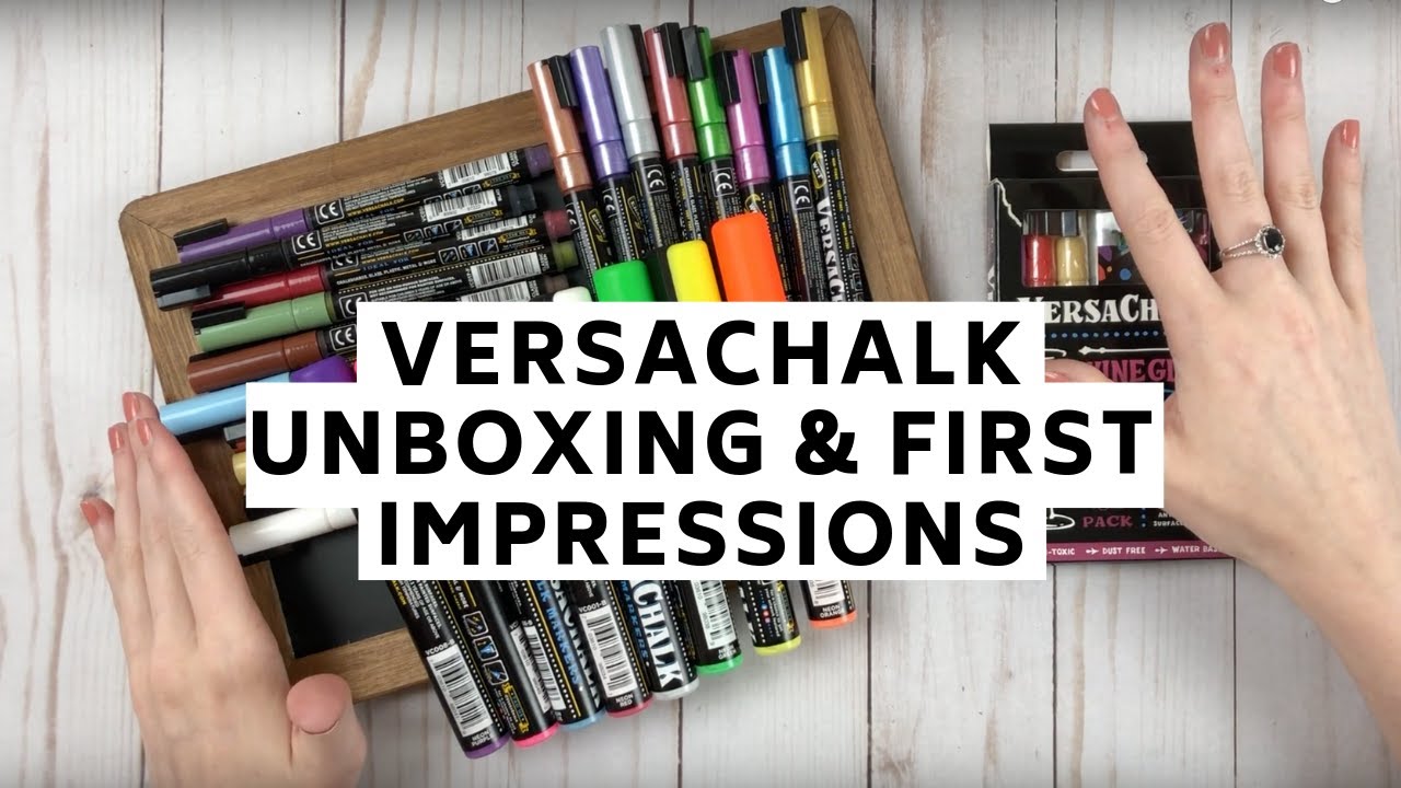VersaChalk Unboxing + First Impressions