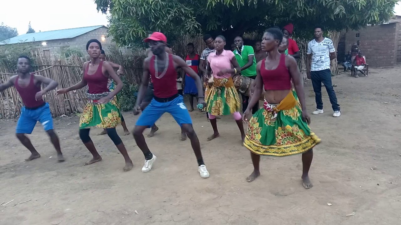 Gonde Cultural Dancers Of Mazabuka District In Southern Part Of Zambia.