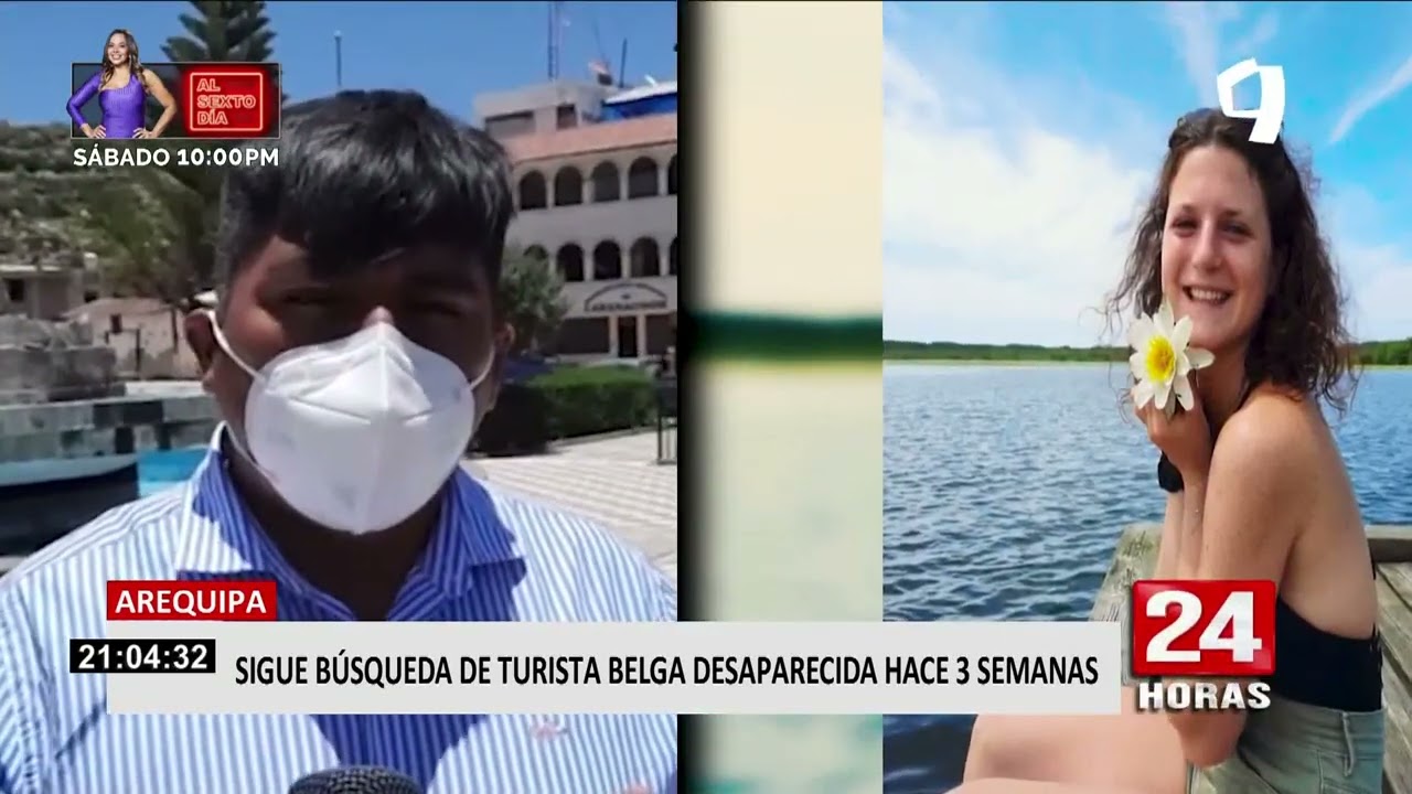 Arequipa: continúa búsqueda de turista belga que desapareció hace 20 días