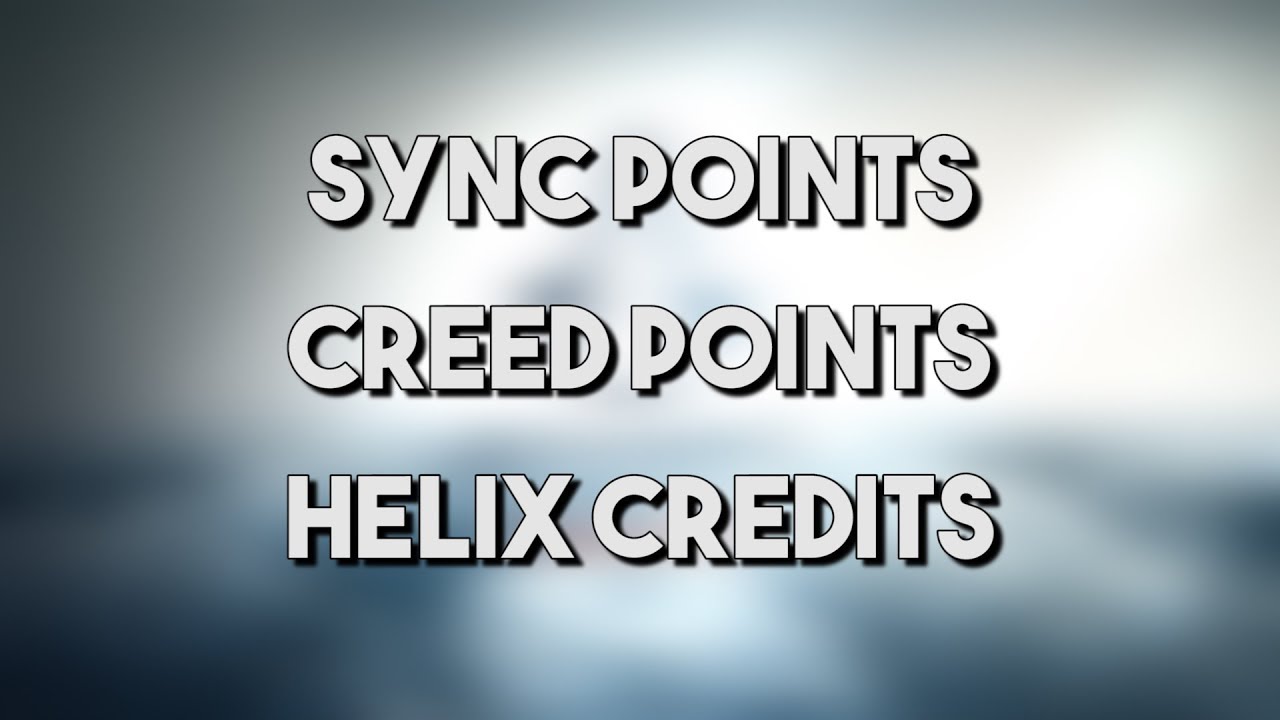 Sync, Creed, Helix | Other Currencies in Unity (Request)
