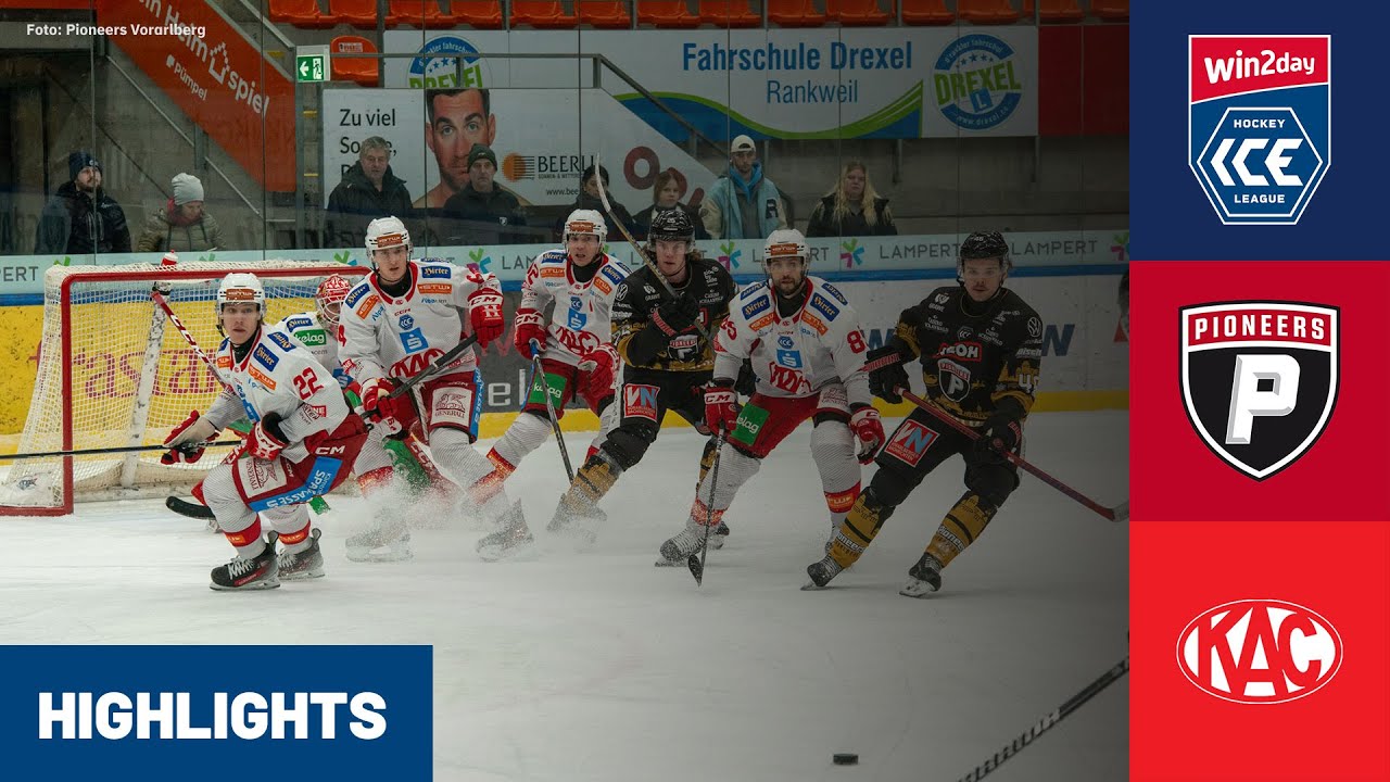 ICE: Pioneers Vorarlberg vs. EC-KAC | Highlights