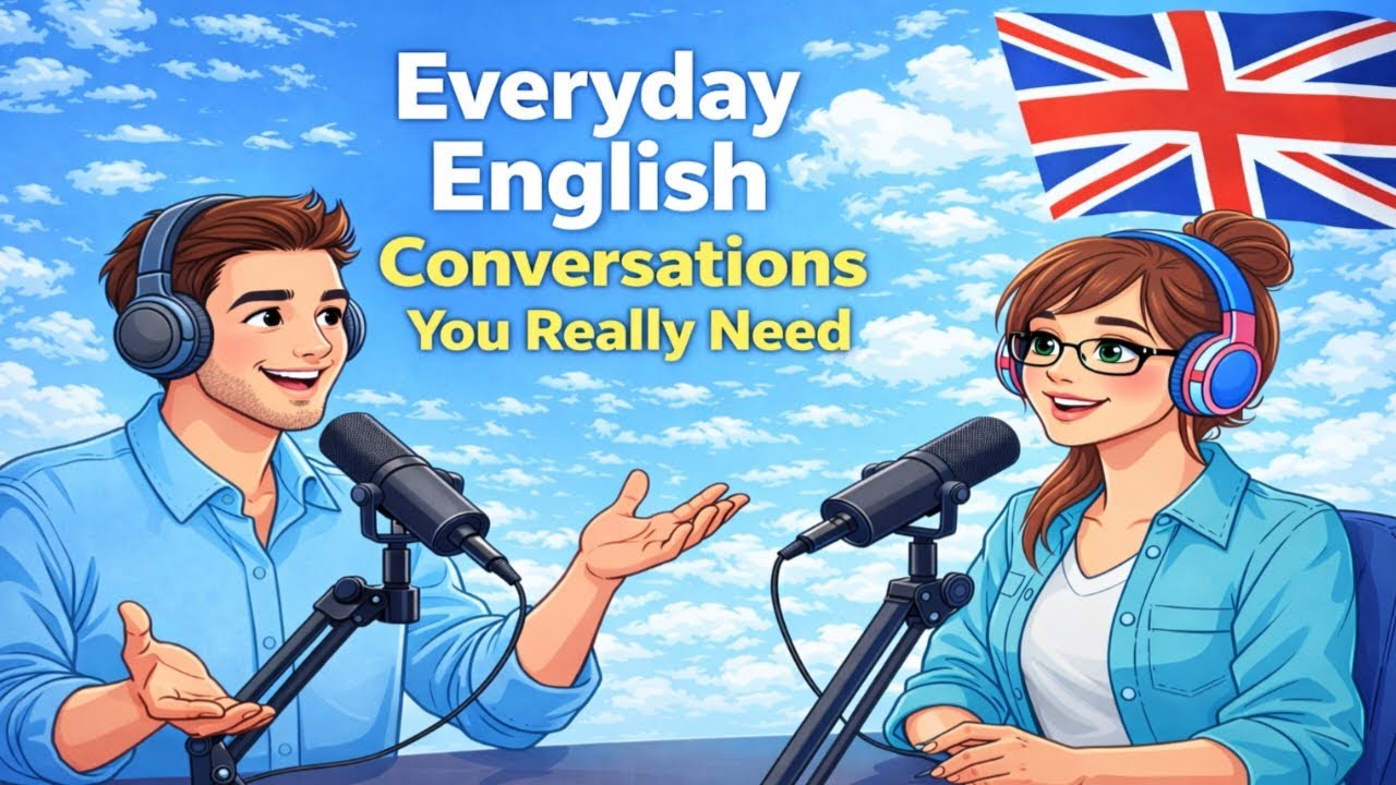 Everyday English Conversations You Really Need|Real Life English Practice|English Listening Practice