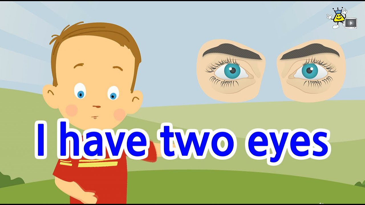I have two eyes from English for Children♪♬ 1-17