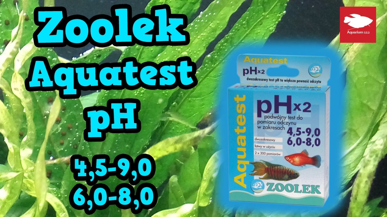 Zoolek Aquatest pHx2 4,5-9,0 6,0-8,0 - jak wykonać
