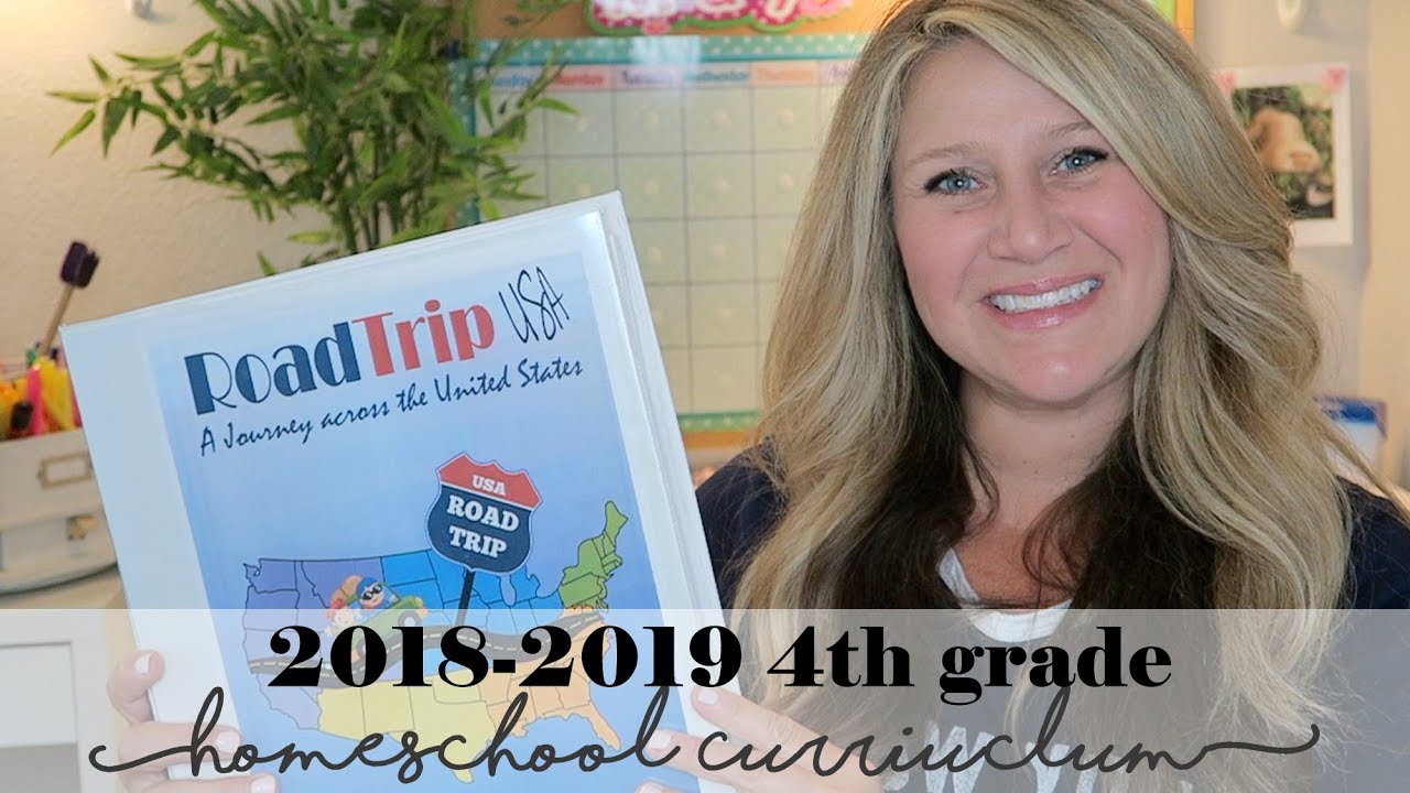 2018-2019 4th Grade Homeschool Curriculum