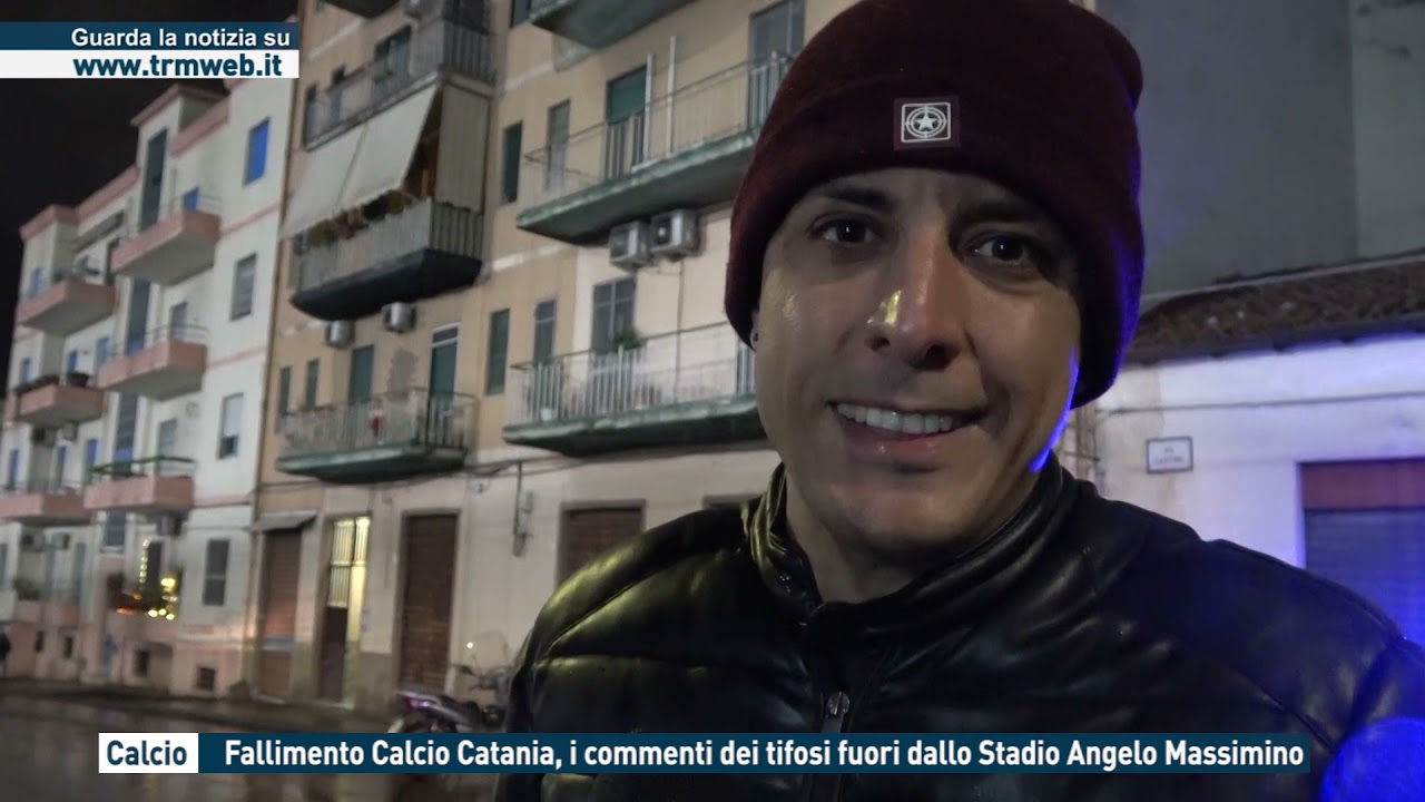 Fallimento Calcio Catania, i commenti dei tifosi fuori dallo Stadio Angelo Massimino