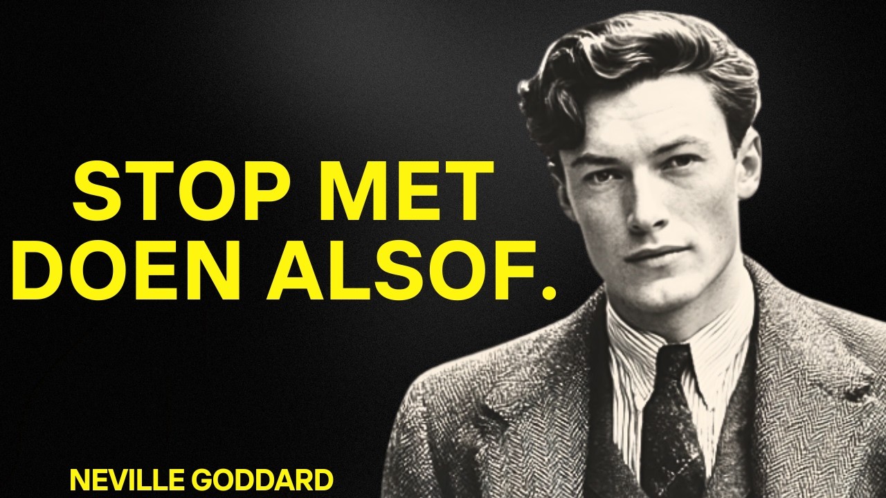 Stop met “Leven in het Eindresultaat”. Het Put Je Uit. | Neville Goddard Leraar