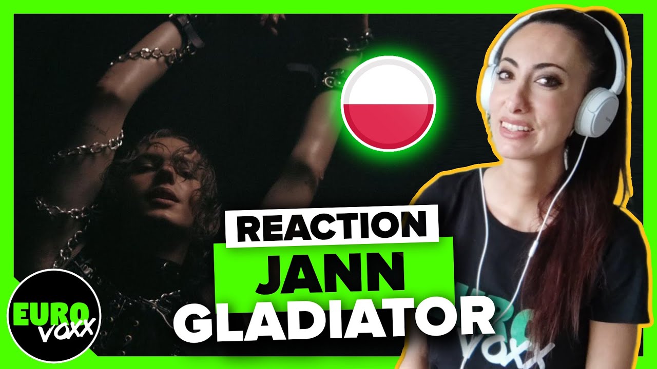 JANN - GLADIATOR (REACTION) // TU BIJE SERCE EUROPY 2023 // Poland Eurovision 2023