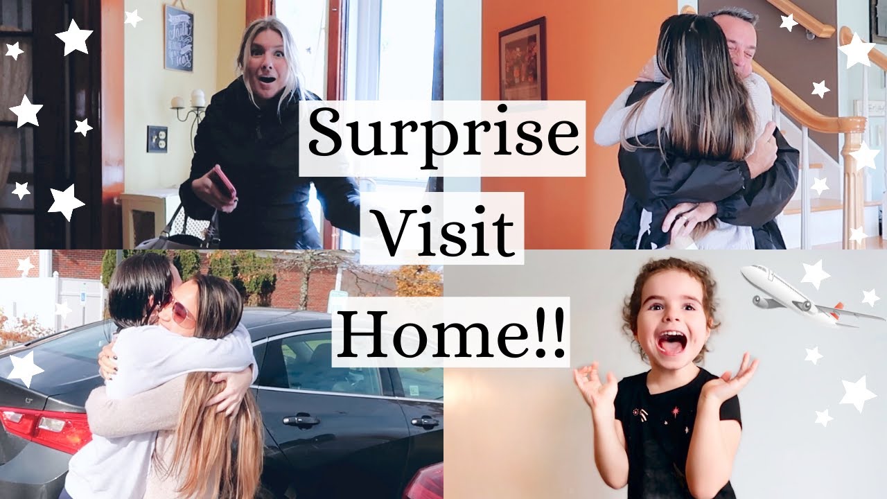 SURPRISING MY FAMILY & FRIENDS After Moving to FLORIDA!! | Surprise Visit | FL to MA