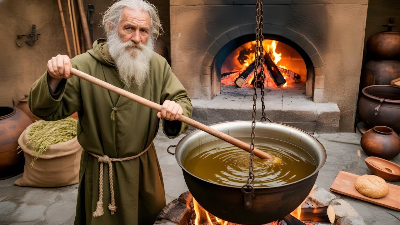 Co Się Dzieje, Gdy Gotujesz OLEJ LNIANY Jak Robili To Średniowieczni Mnisi (Ośmiosetletni Sekret)