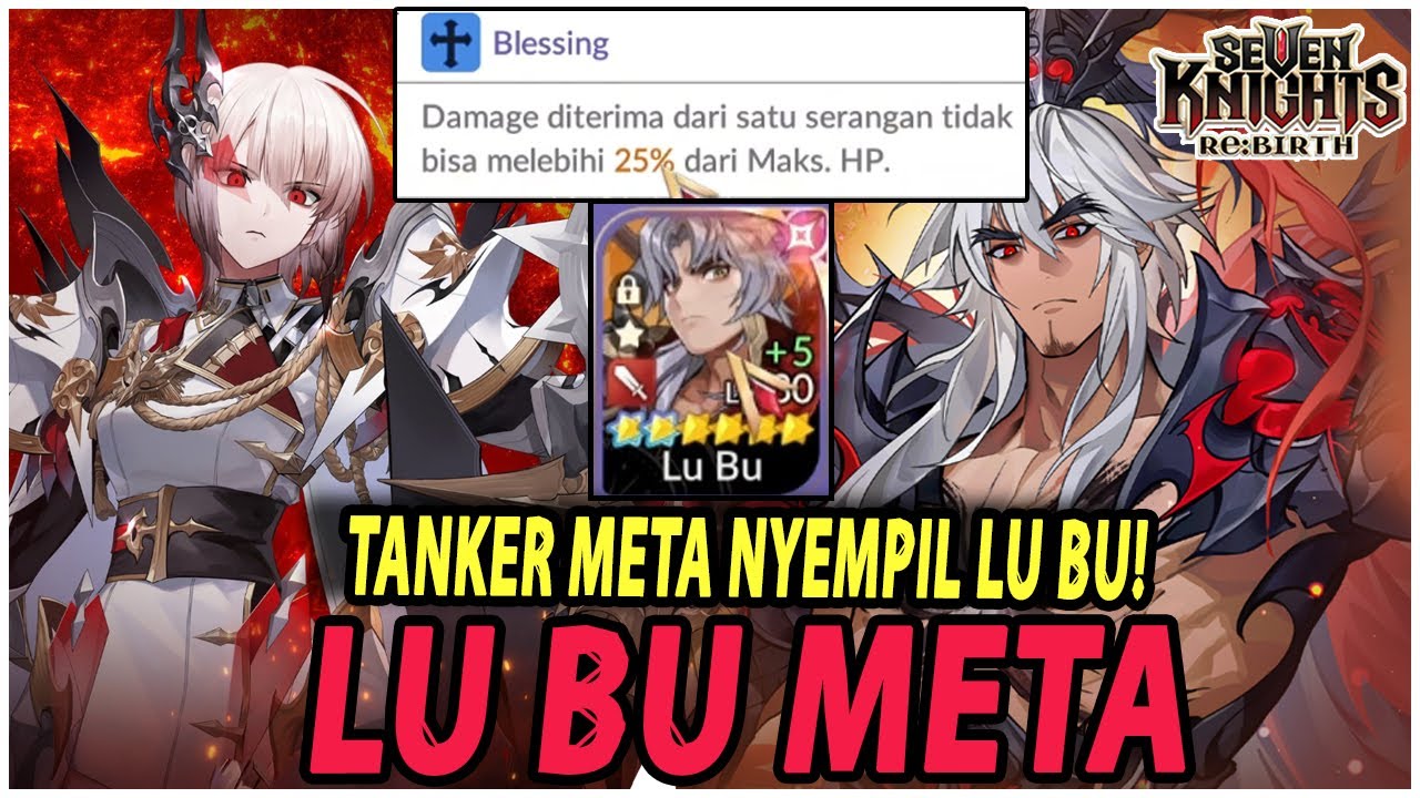 🔥🔥J4F! LU BU TESTDRIVE MASUK DALAM TEAM TANKER DI ARENA WITHOUT BLESSING! - SEVEN KNIGHTS RE:BIRTH