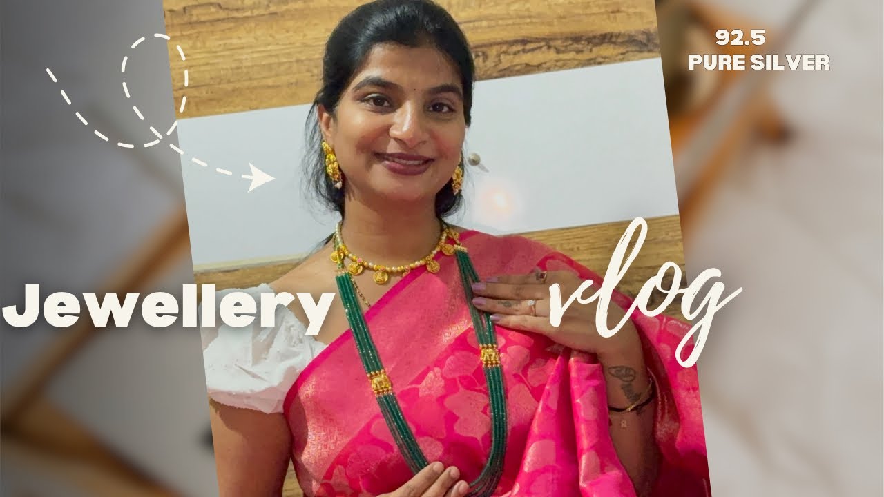 ನನ್ನ New jewellery collection !! Gold or Silver ?? 💰#trending #jewellery #gold #silver #youtube  