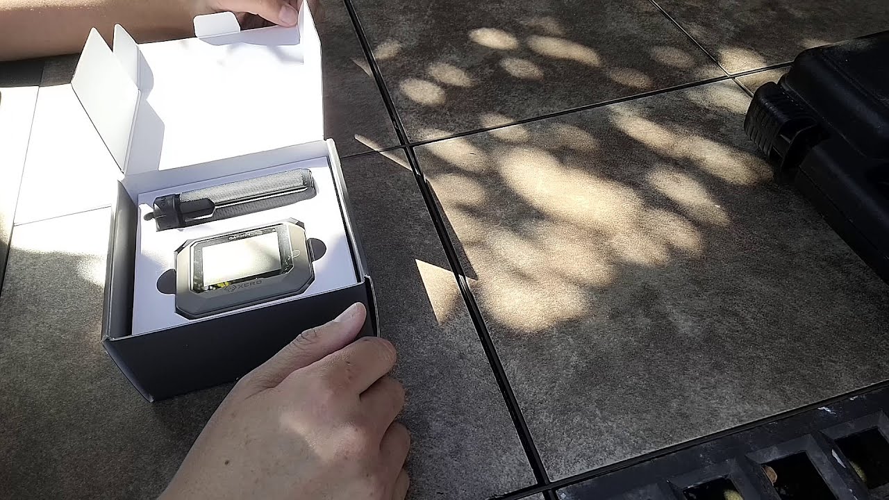 Unboxing the new Garmin Xero C1 Pro chronograph