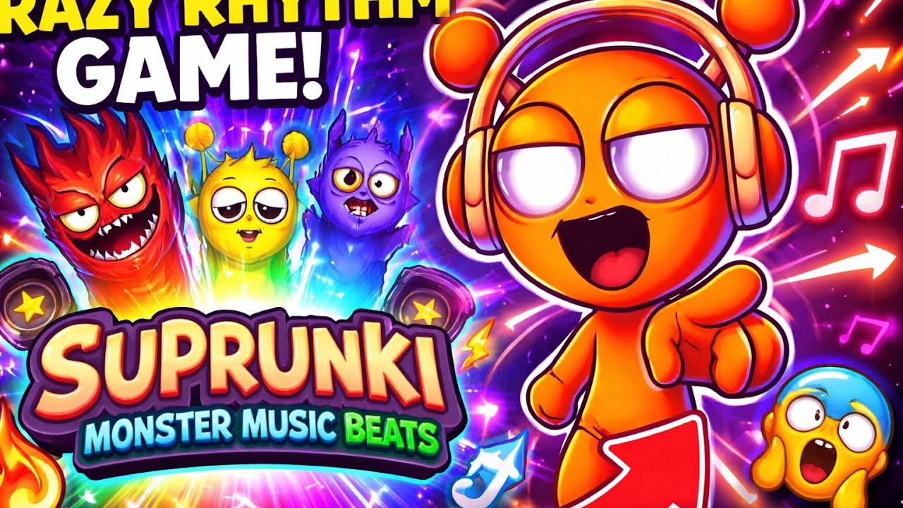 SUPrunki Monster Music Beats 🔥 CRAZY Rhythm Gameplay! #sprunki #sprunkigames #incredibox 