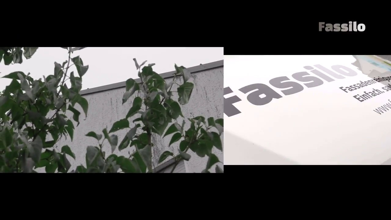 Fassade reinigen statt streichen. Fassilo Fassadenreinigung. Einfach. Sauber.