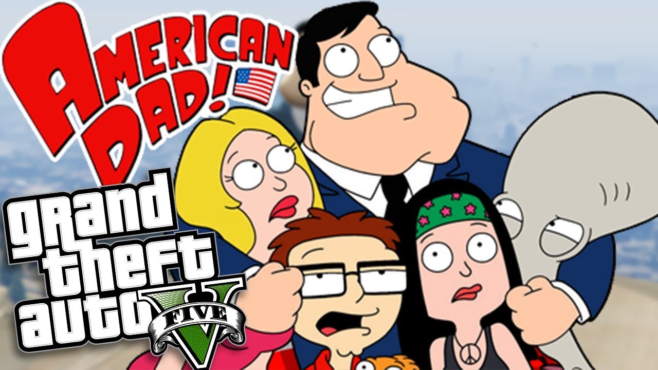 GTA 5 Mods - AMERICAN DAD MOD w/ STAN (GTA 5 Mods Gameplay)