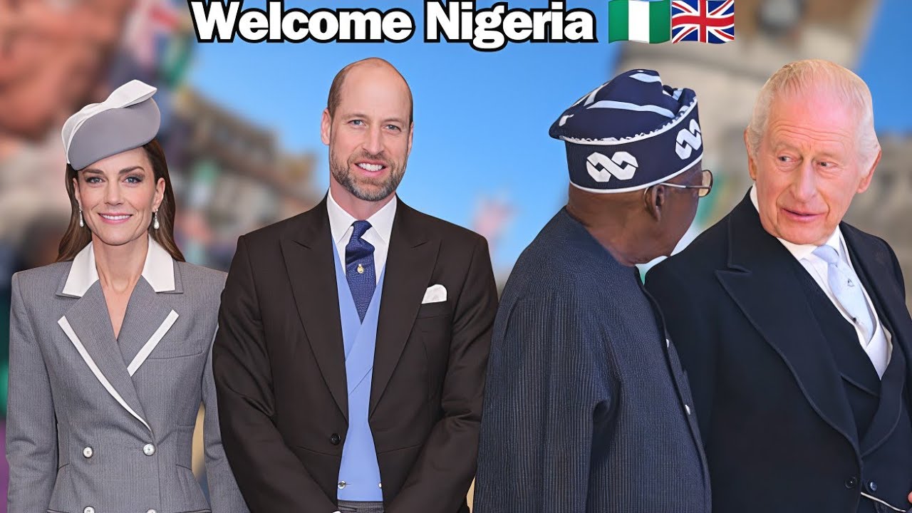 Royal Reception at Windsor as King Charles and the Prince and Princess of Wales Host Nigerian Leader