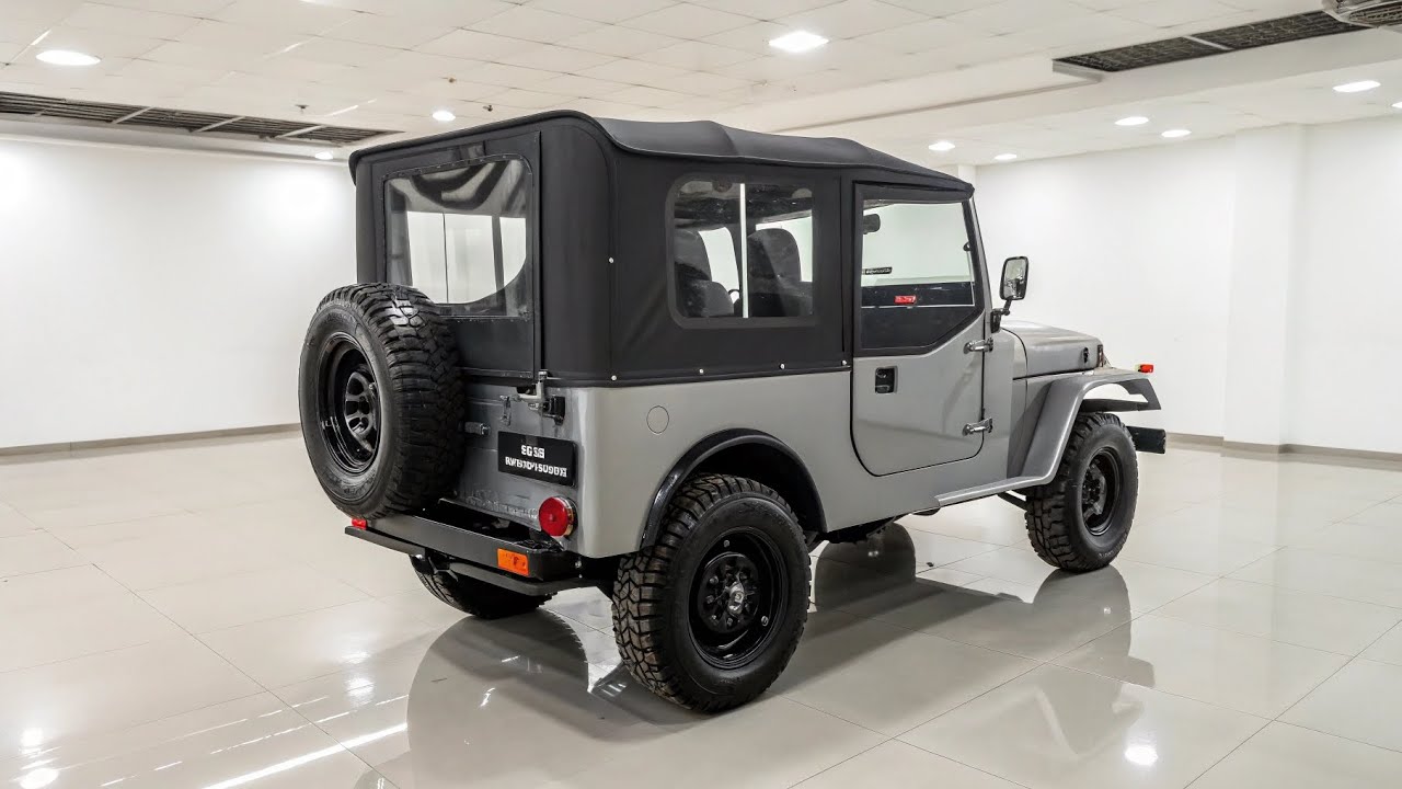 2026 Mahindra Major Jeep | Classic Strength with Modern Upgrades! 🔥