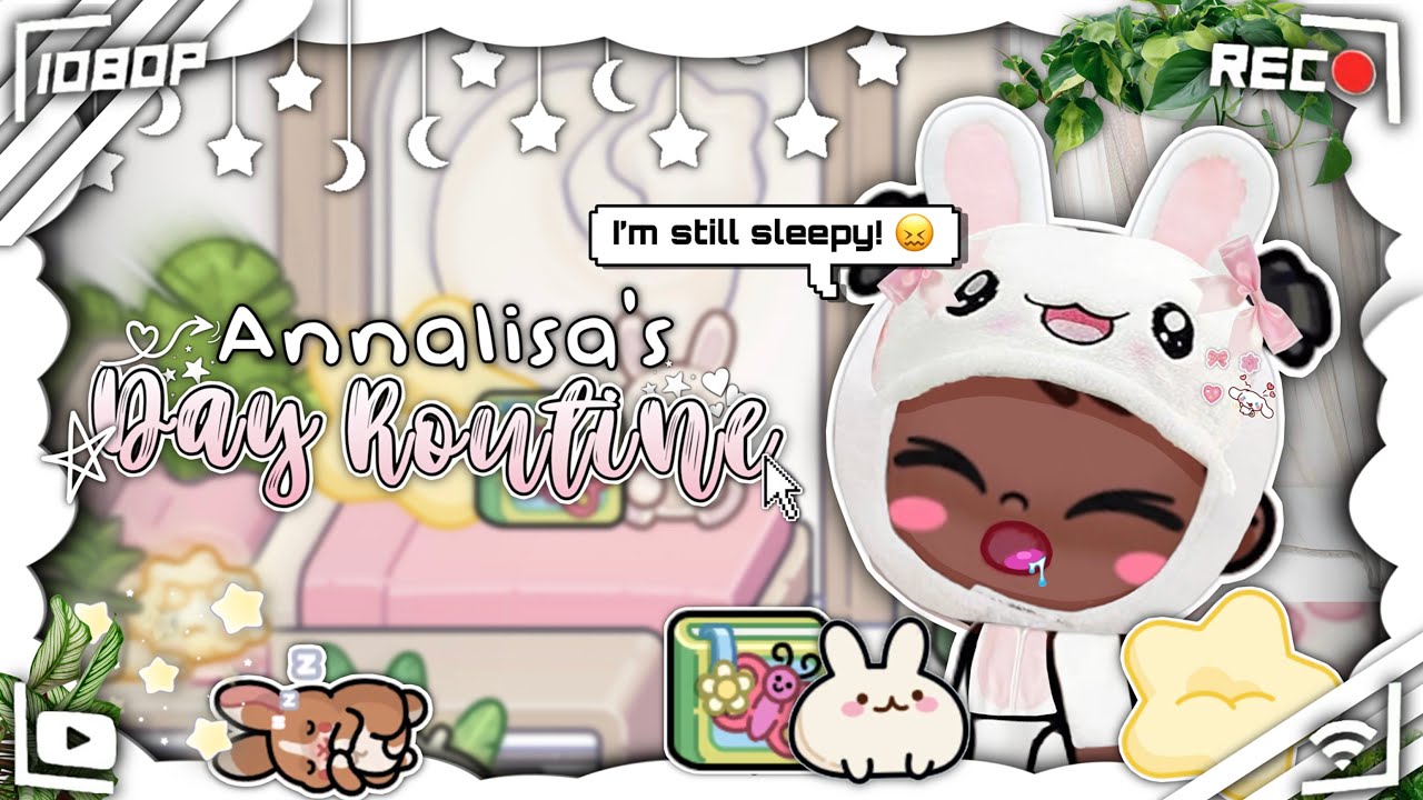 Annalisa’s School Day Routine!🌤️🏫 *Chaotic*😅 || *Voiced* 🔊 || Avatar World 🌎