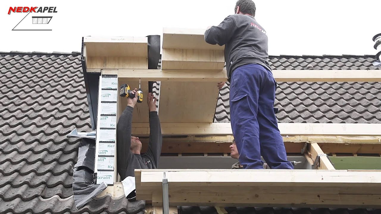 Bekijk de opbouw van de dakkapel van Nedkapel