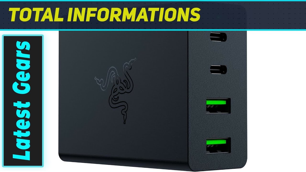 Razer 130W GaN Charger: Tiny Beast! Multi-Device Powerhouse!