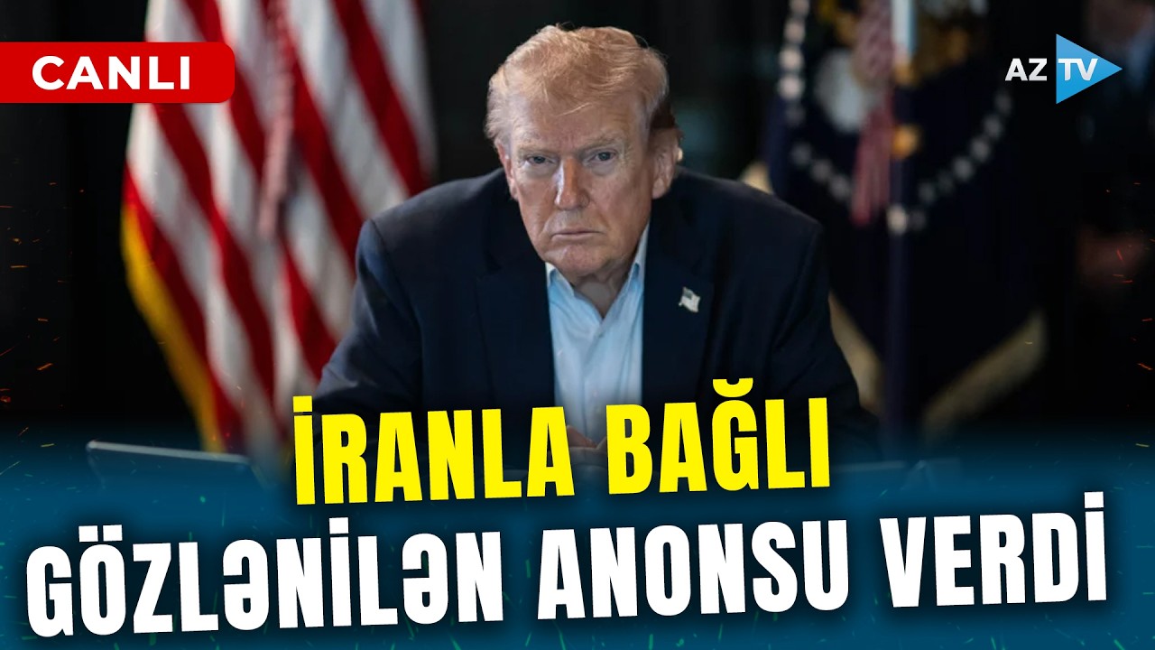 GÖZLƏNİLƏN AÇIQLAMA GƏLDİ: İrandakı hərbi əməliyyatlar dayandırılır? – QƏLƏBƏ ANONSU