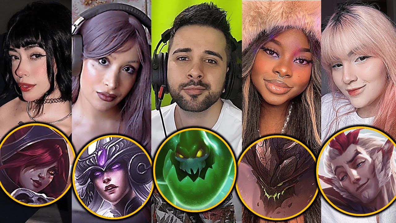 STREAMERS QUE TRYHARDAM EM ✨ NORMAL GAME ✨ – Feat. Nerissa, Kyure, Jinki e Riyuuka