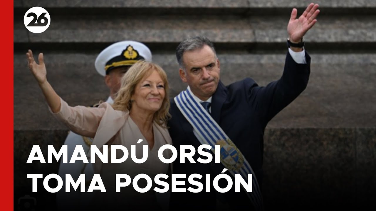 EN VIVO - URUGUAY | La ASUNCIÓN de YAMANDÚ ORSI como NUEVO PRESIDENTE