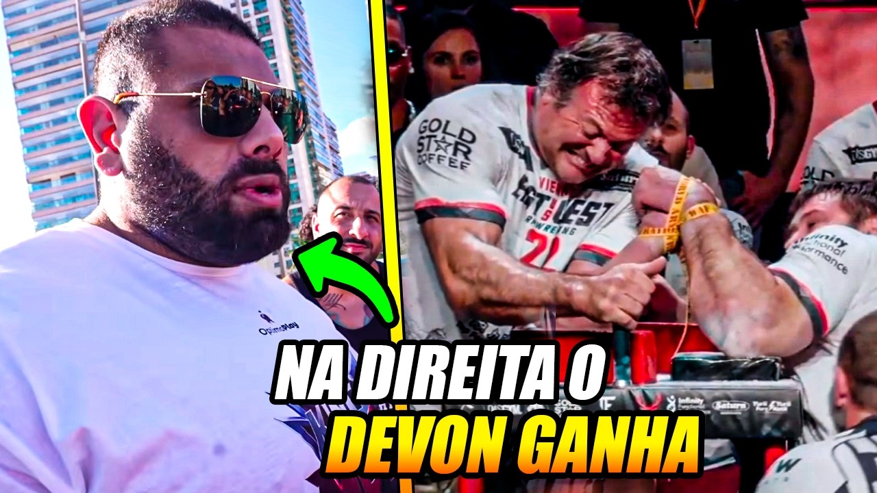 POLÊMICA!! LEVAN FALA SOBRE A LUTA DO DEVON LARRATT VS VITALY!!