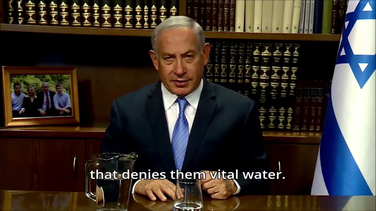 Netanyahu speech English with Big Subtitles