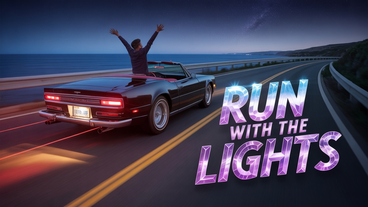 Run With The Lights (original) - Summer Night 2000s Eurodance Vibe | Official Music Video
