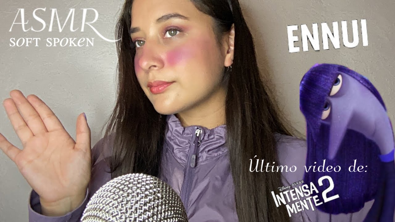ASMR 🙂 Último video | GRACIAS POR TODO 💜 ROLEPLAY Intensamente 2 - Soft spoken