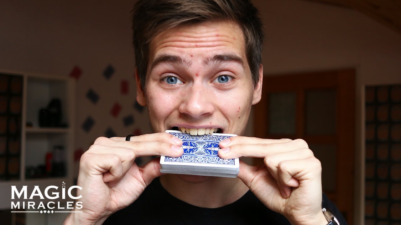 Ako spraviť kúzlo s kartami | Kartový Sendvič