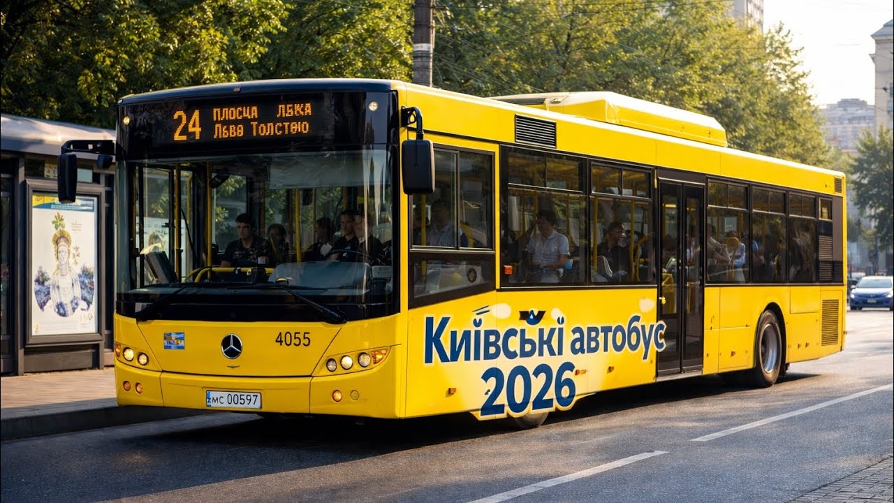 Київський автобус 2026 #київ #автобус #2026