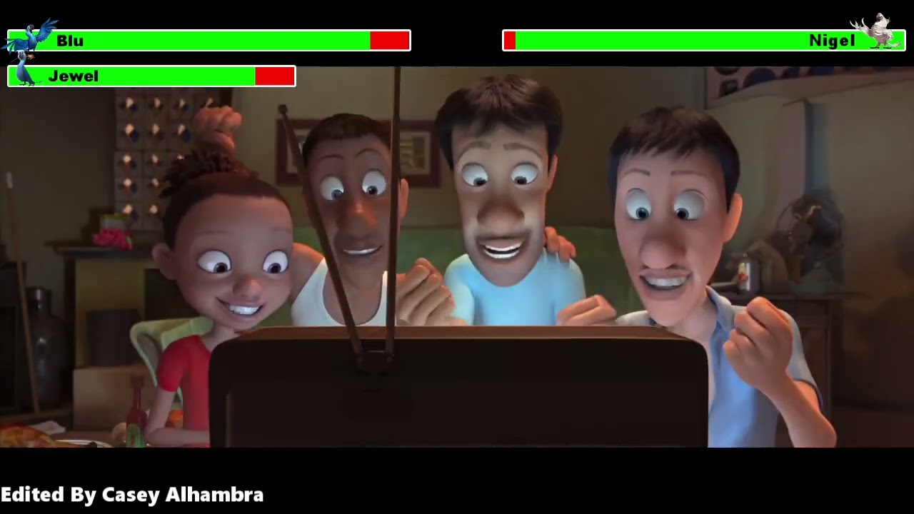 Rio (2011) City Chase with healthbars
