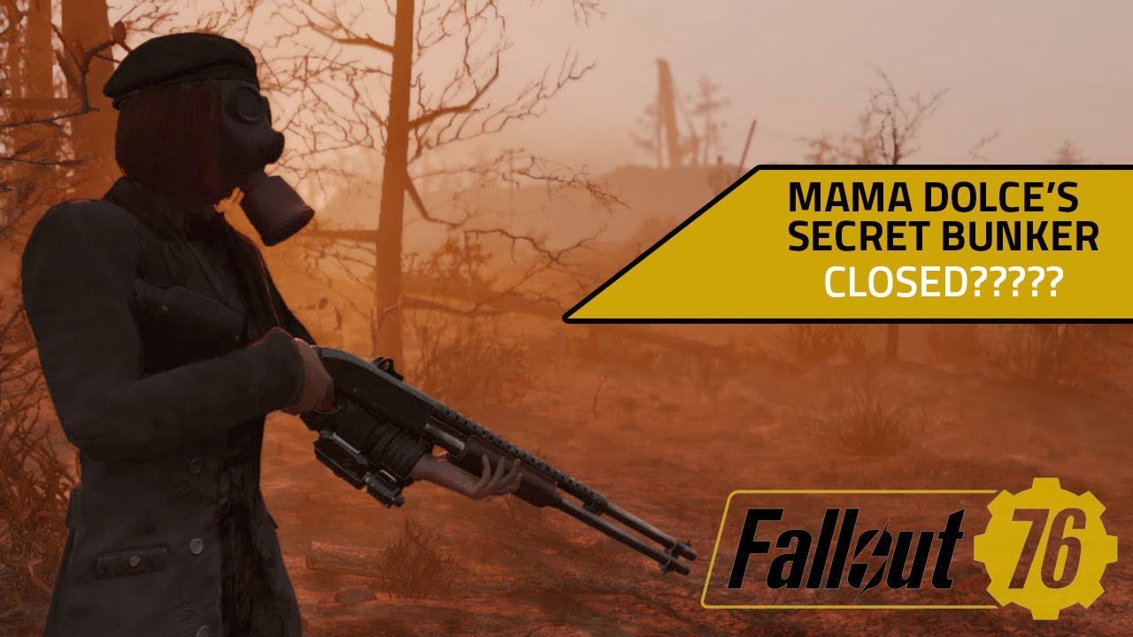 Fallout 76 Mama Dolce's Secret Bunker Closed? | Morgantown Secrets FO76