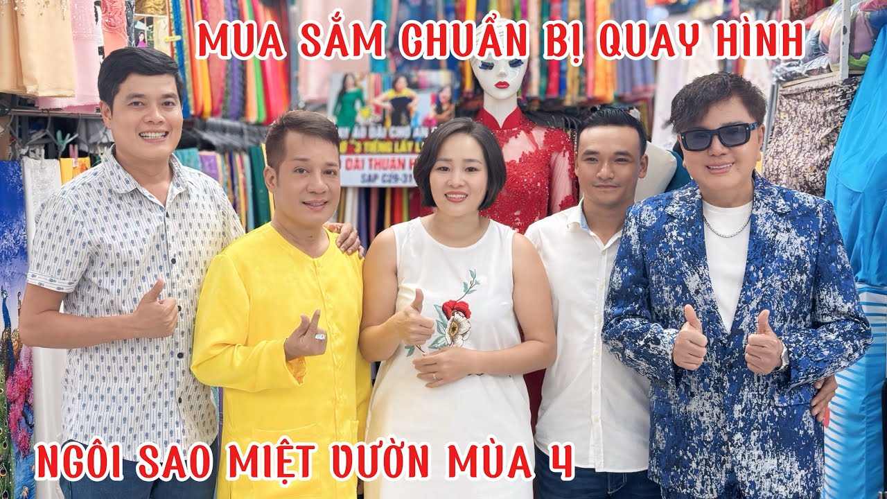 Khương Dừa đưa NSƯT Minh Nhí, danh ca Châu Thanh sắm quần áo mới để quay Ngôi Sao Miệt Vườn 4