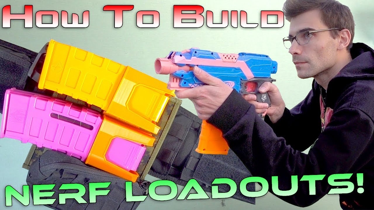 Nerf Speed Loadout! How To Build A Nerf Loadout | Workbench Wednesday