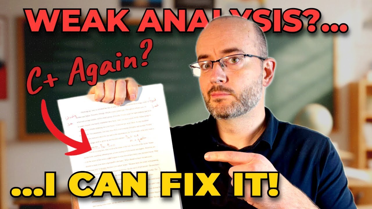 How to Write A+ ESSAY ANALYSIS for Every. Single. Essay.