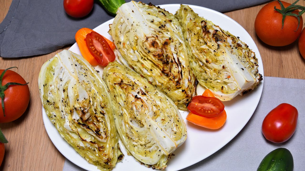 Gebackener Spitzkohl