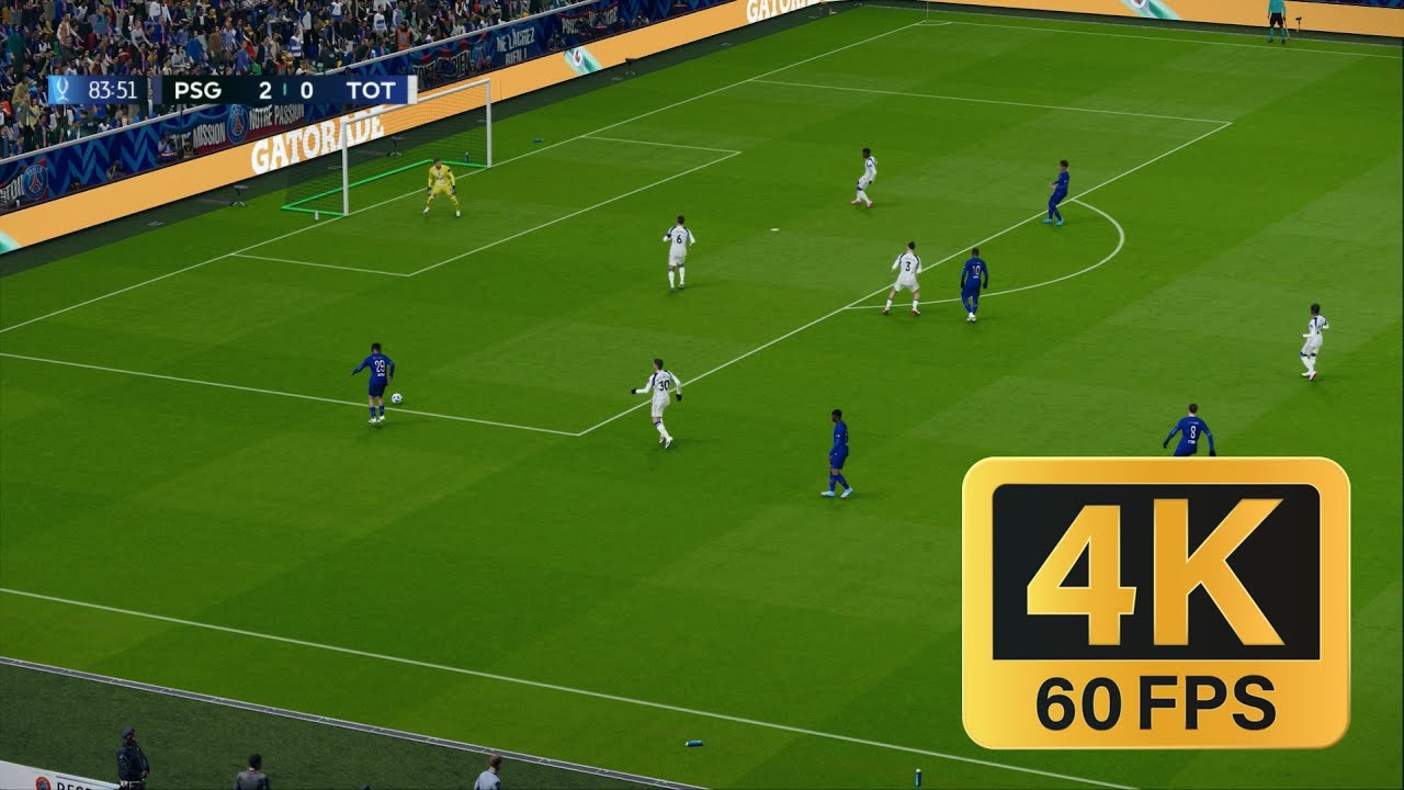 4K | PES 2026 UNREAL GRAPHICS & ATMOSPHERE | PSG VS TOTTENHAM | UEFA SUPER CUP FINAL