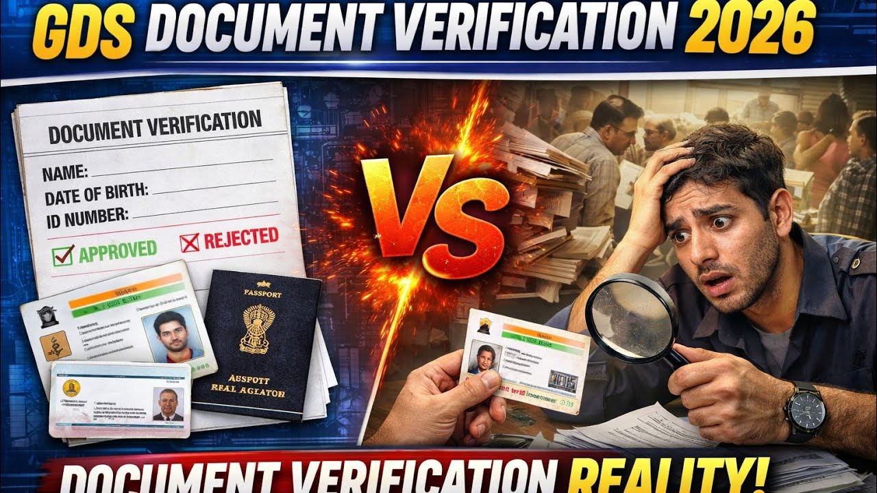 GDS Document Verification Process full Details #gds #postoffice #indianpostrecruitment