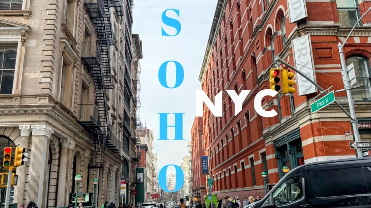 Solo in Soho. Lower Manhattan New York City.