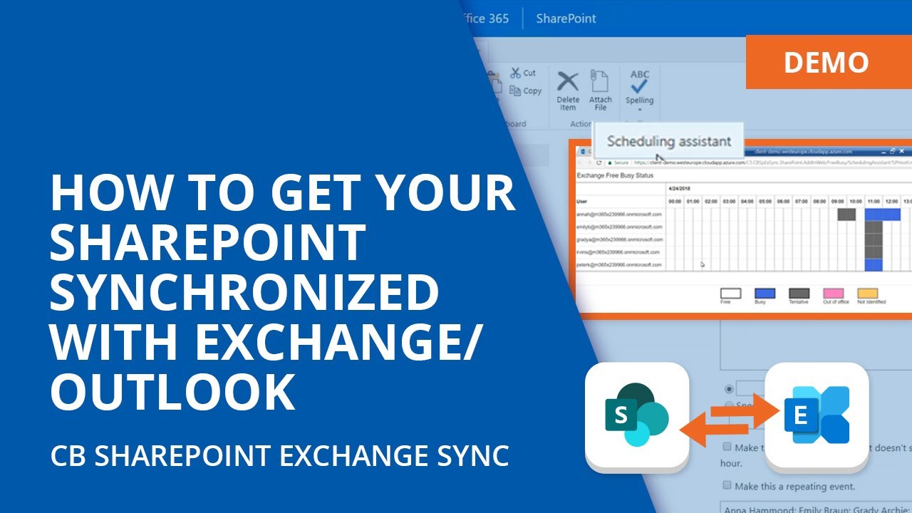 How to get your SharePoint synchronized with Exchange/ Outlook