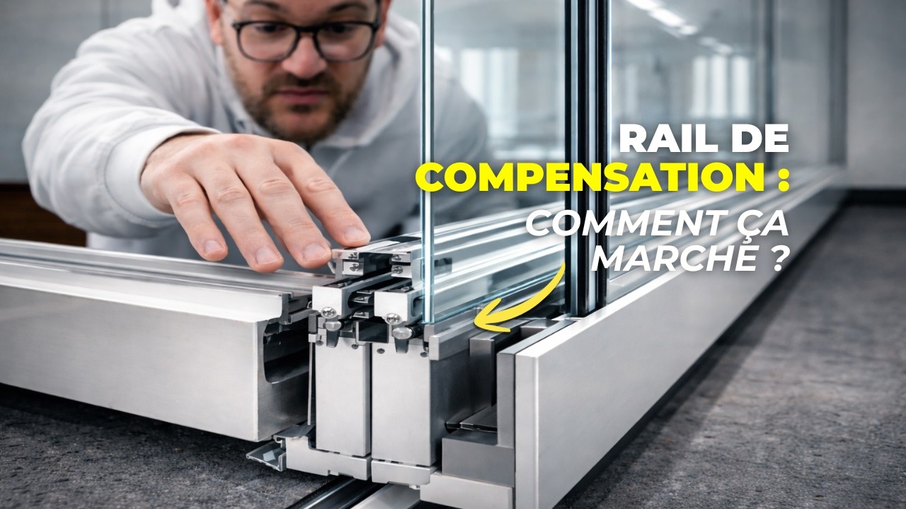 Comprendre le rôle du RAIL DE COMPENSATION (et pourquoi ça facilite ta pose) #menuisier